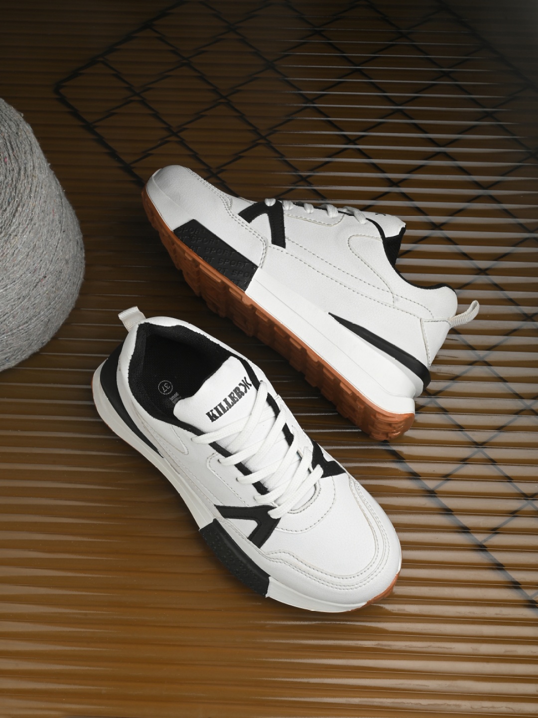 

Killer Women Colourblocked Sneakers, White