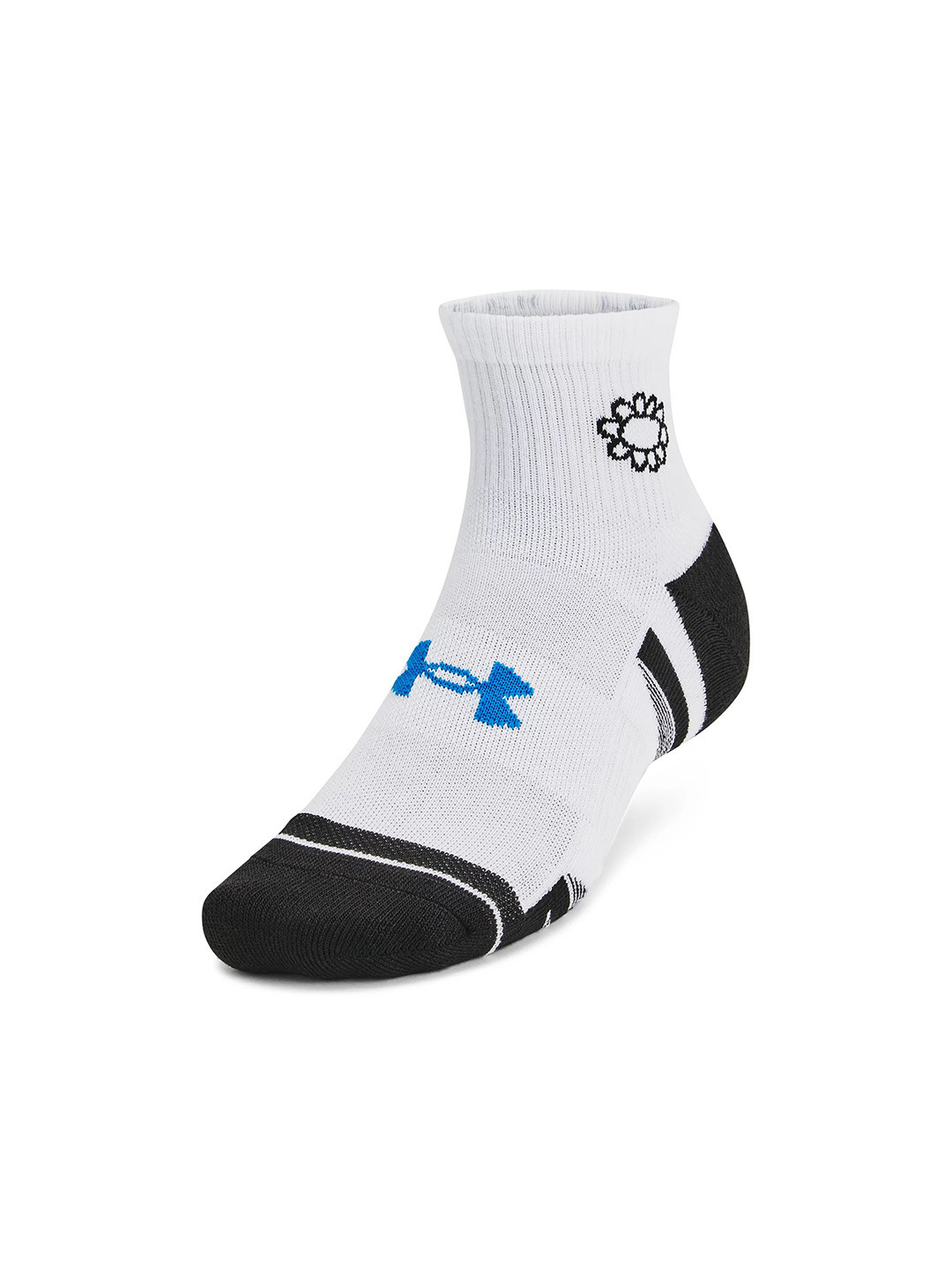 

UNDER ARMOUR Performance Tech 3-Pack Quarter Socks, White