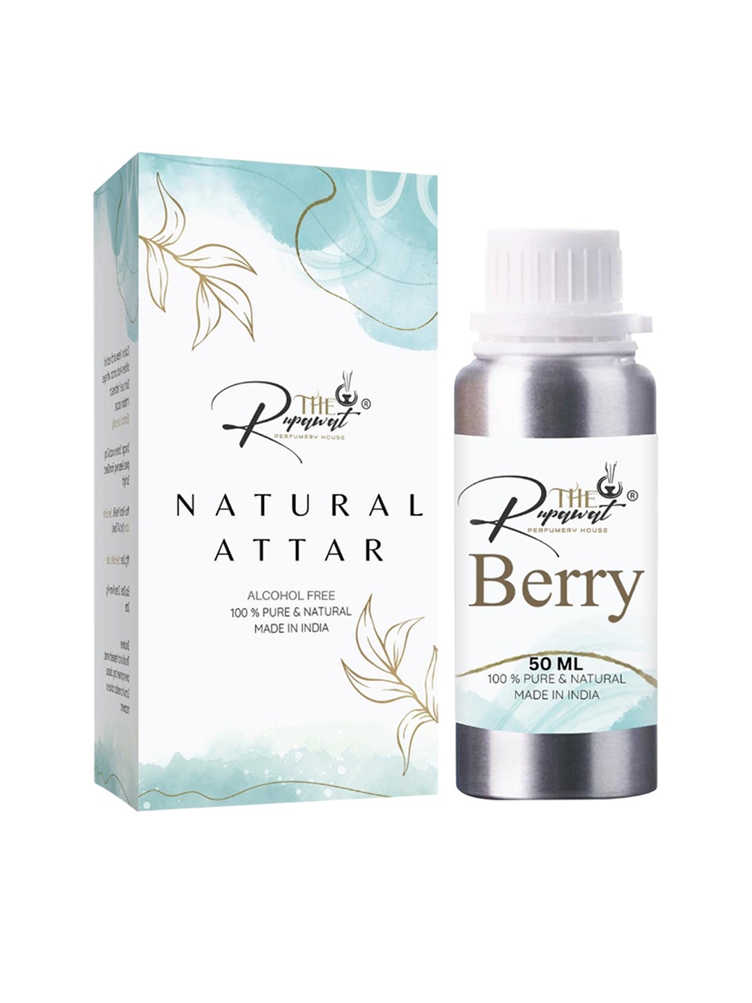 

THE RUPAWAT Perfumery House Berry Natural & Alcohol Free Attar - 50 ml, Transparent