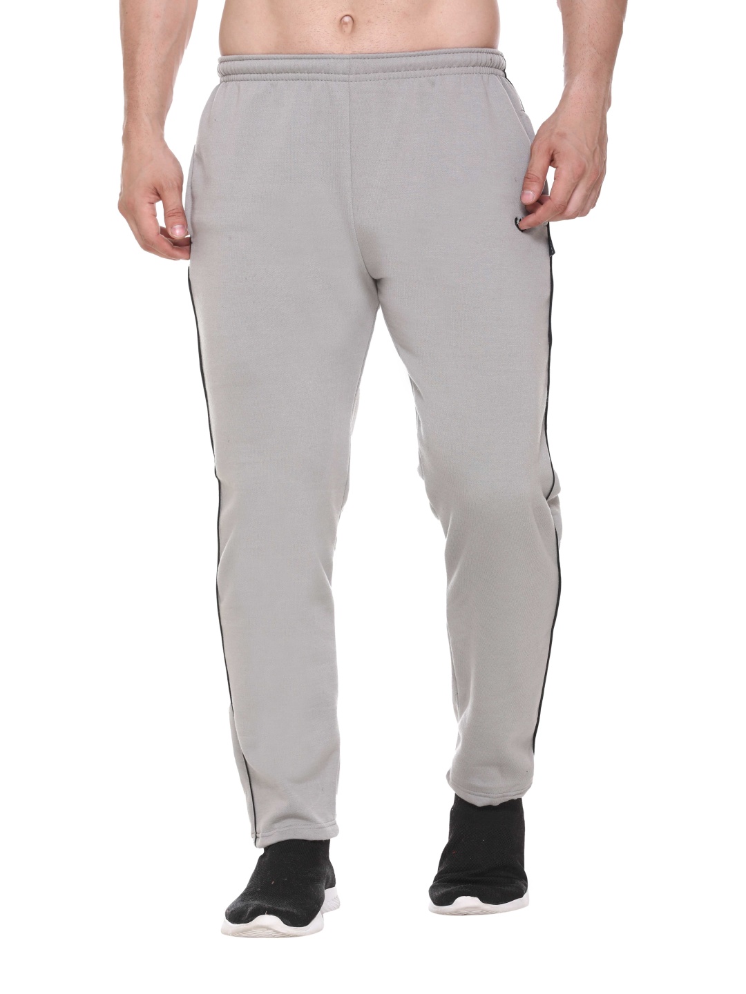 

Colors and Blends Men Mid Rise Track Pants, Grey