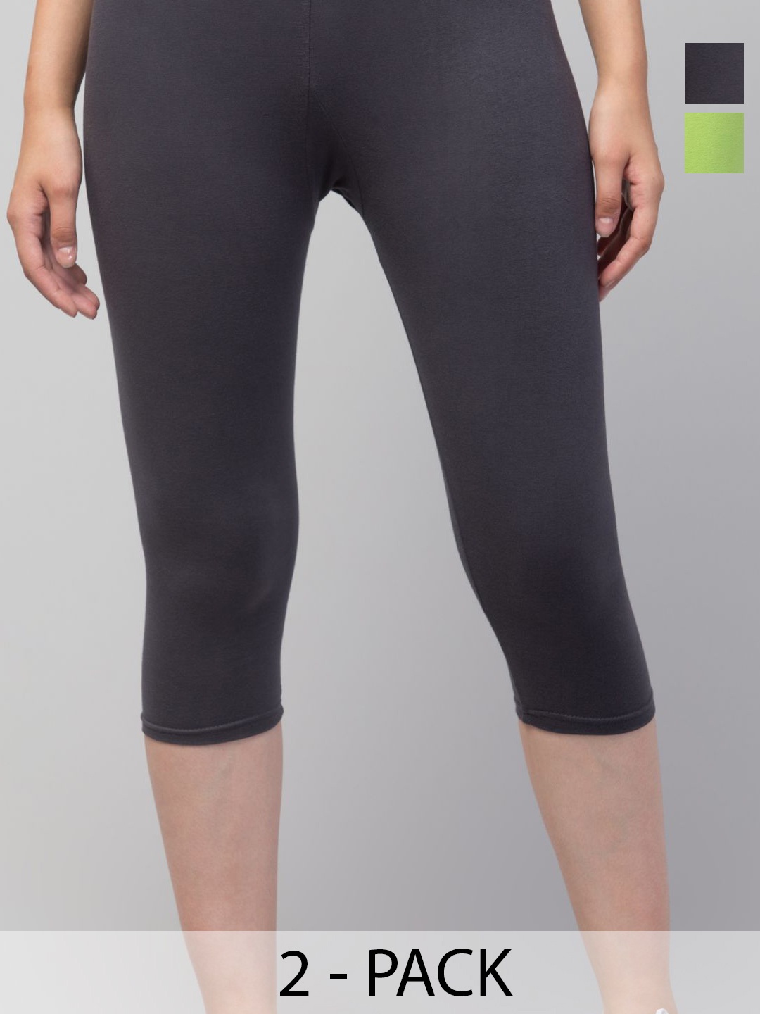 

CKARFE Women Capris, Grey