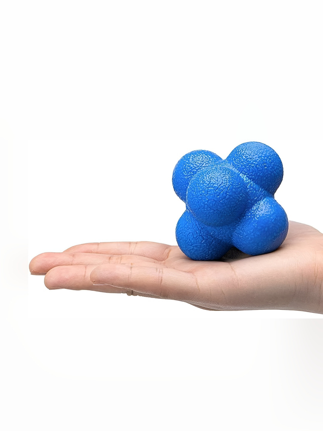 

HackerX Hexagonal Reaction Bounce Ball, Blue