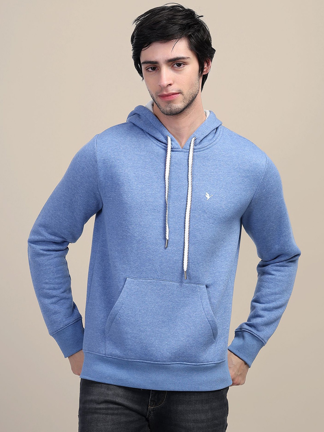

AMSWAN Men Hooded Sweatshirt, Blue