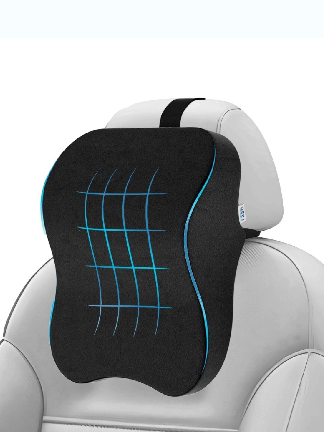 

UltraCare PRO ERGO Car Headrest Cushion with Memory Foam, Black