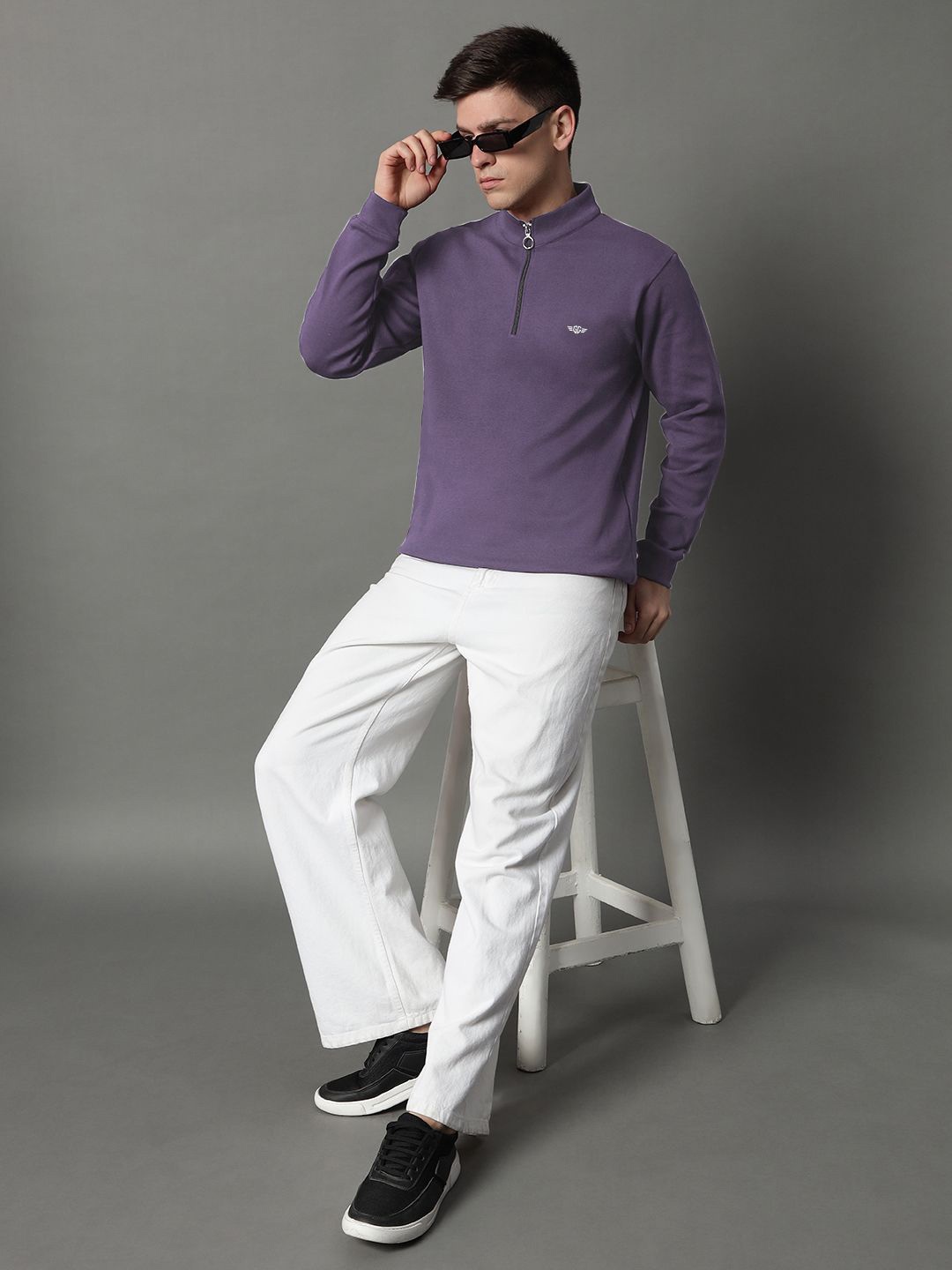 

GET GOLF Men Sweatshirt, Purple