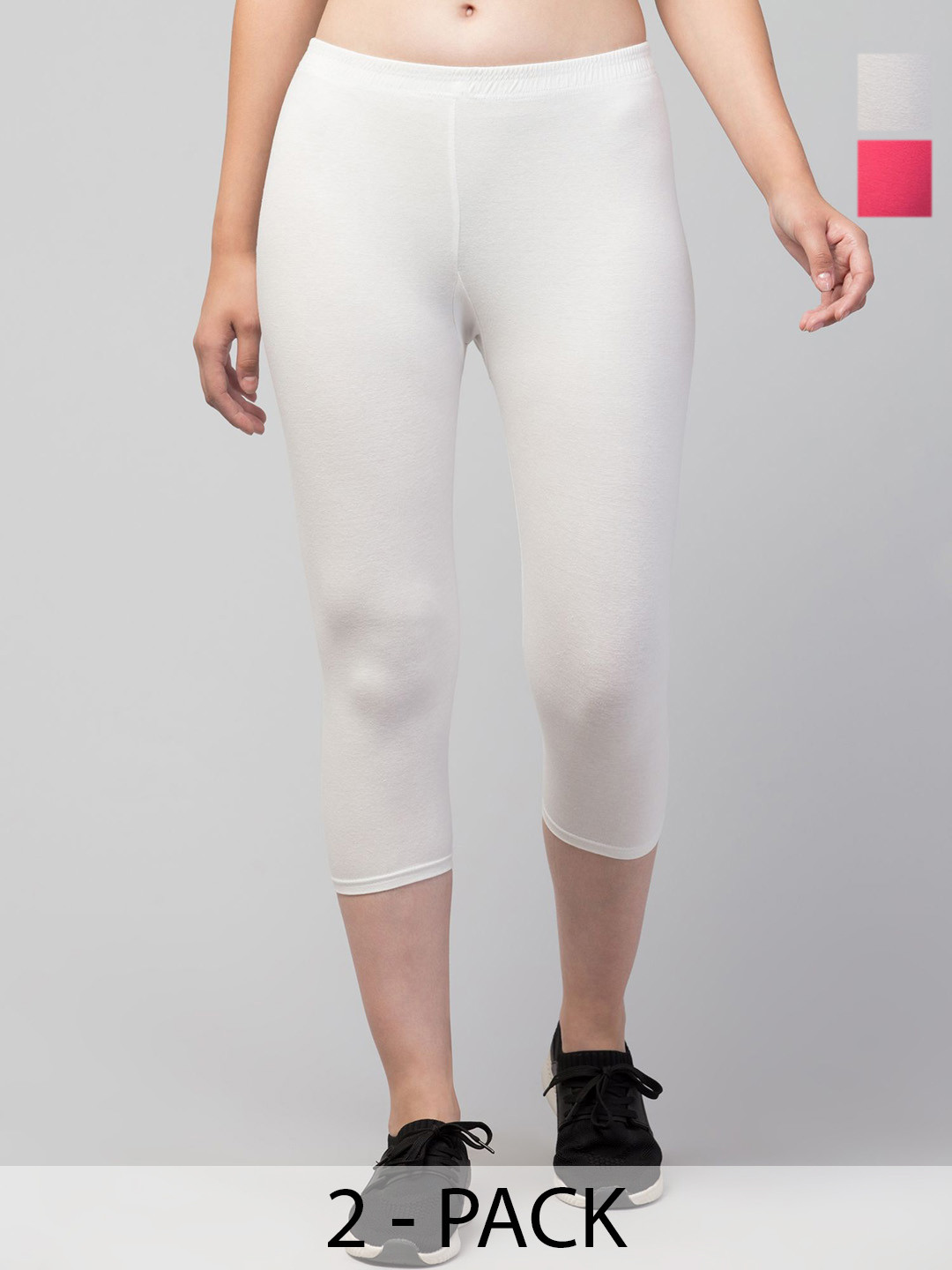 

CKARFE Women Capris, Pink