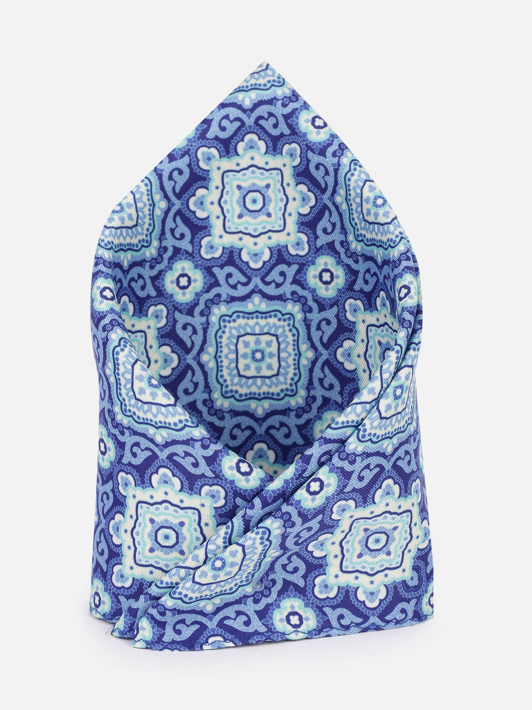 

Van Heusen Printed Microfiber Pocket Squares, Blue