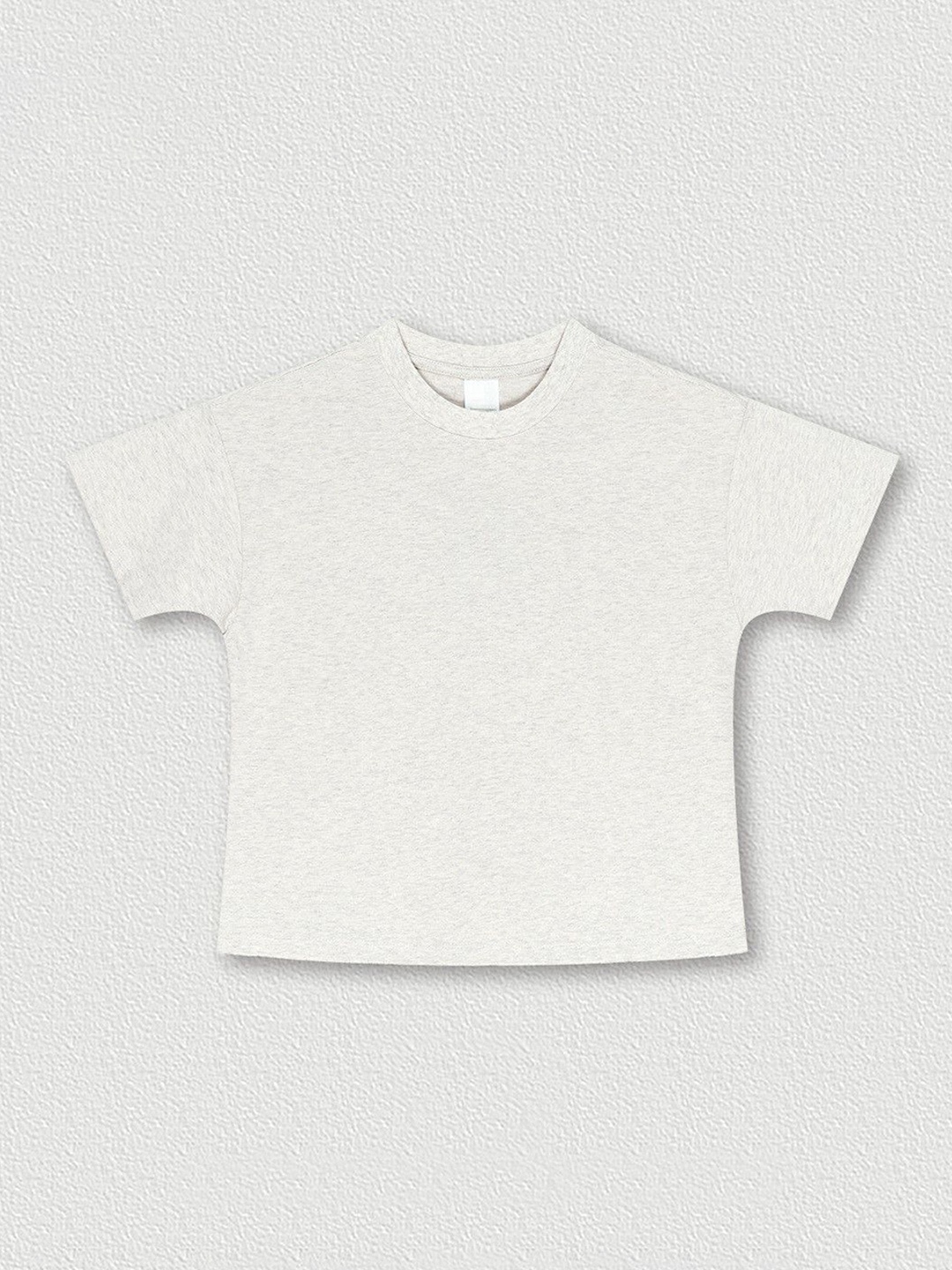 

StyleCast x Revolte Women Cotton Boxy Crop Top, White
