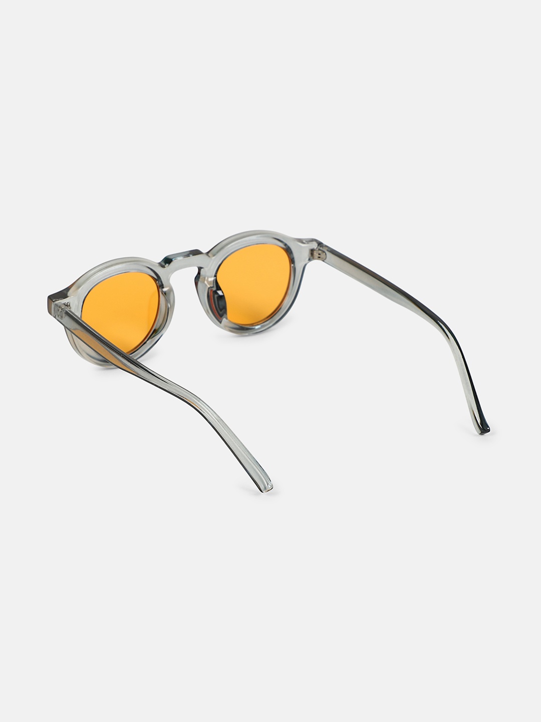 

HAUTE SAUCE by Campus Sutra Women Round Sunglasses with Polarised Lens AW25_HSSG2760, Yellow