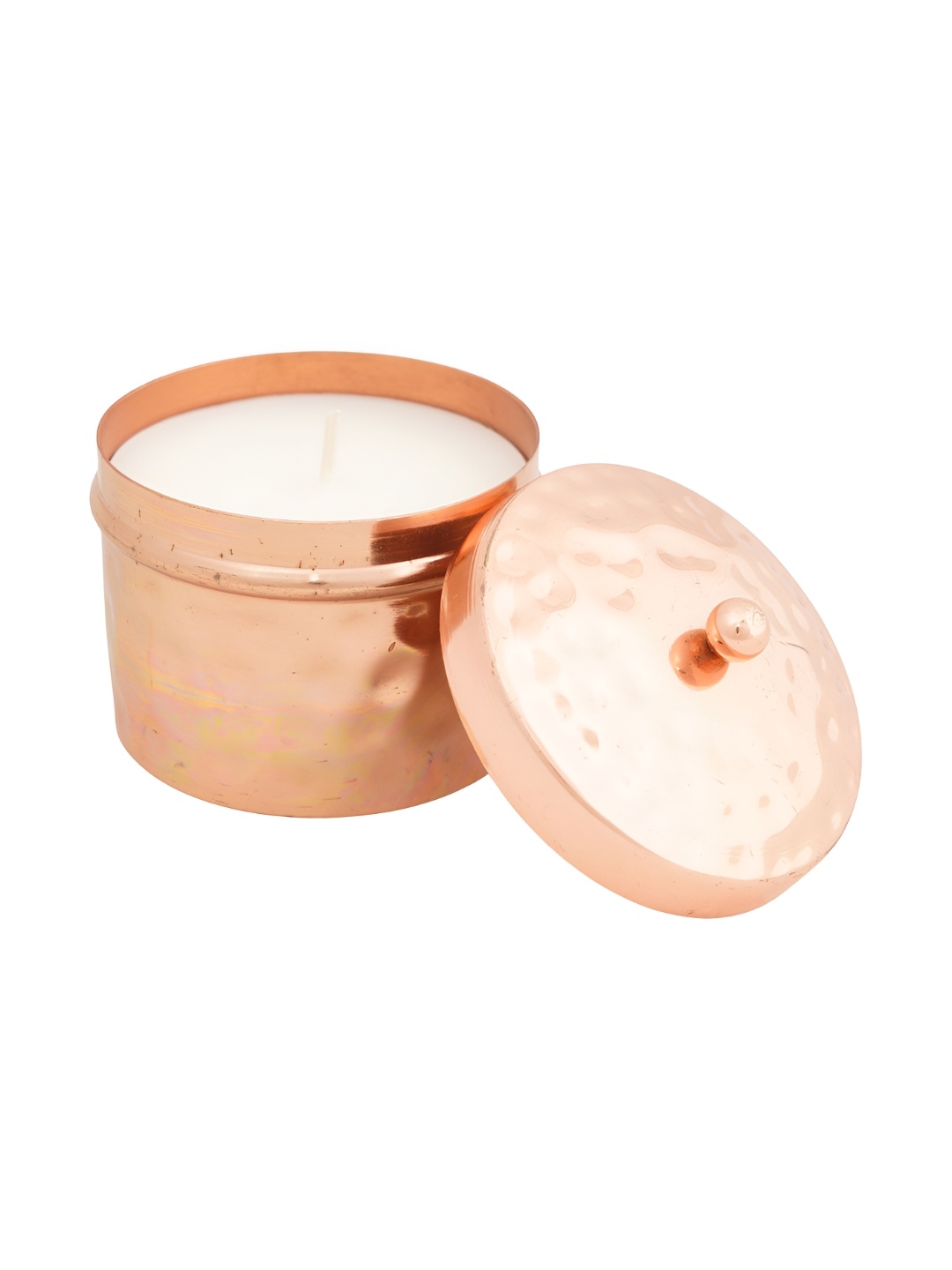 

Aura White & Gold-Toned 1 pieces Jar Candle