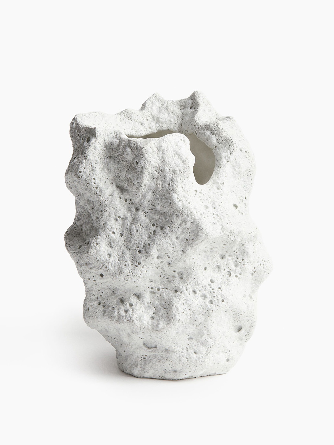 

H&M White Lava Stone-Look Vase