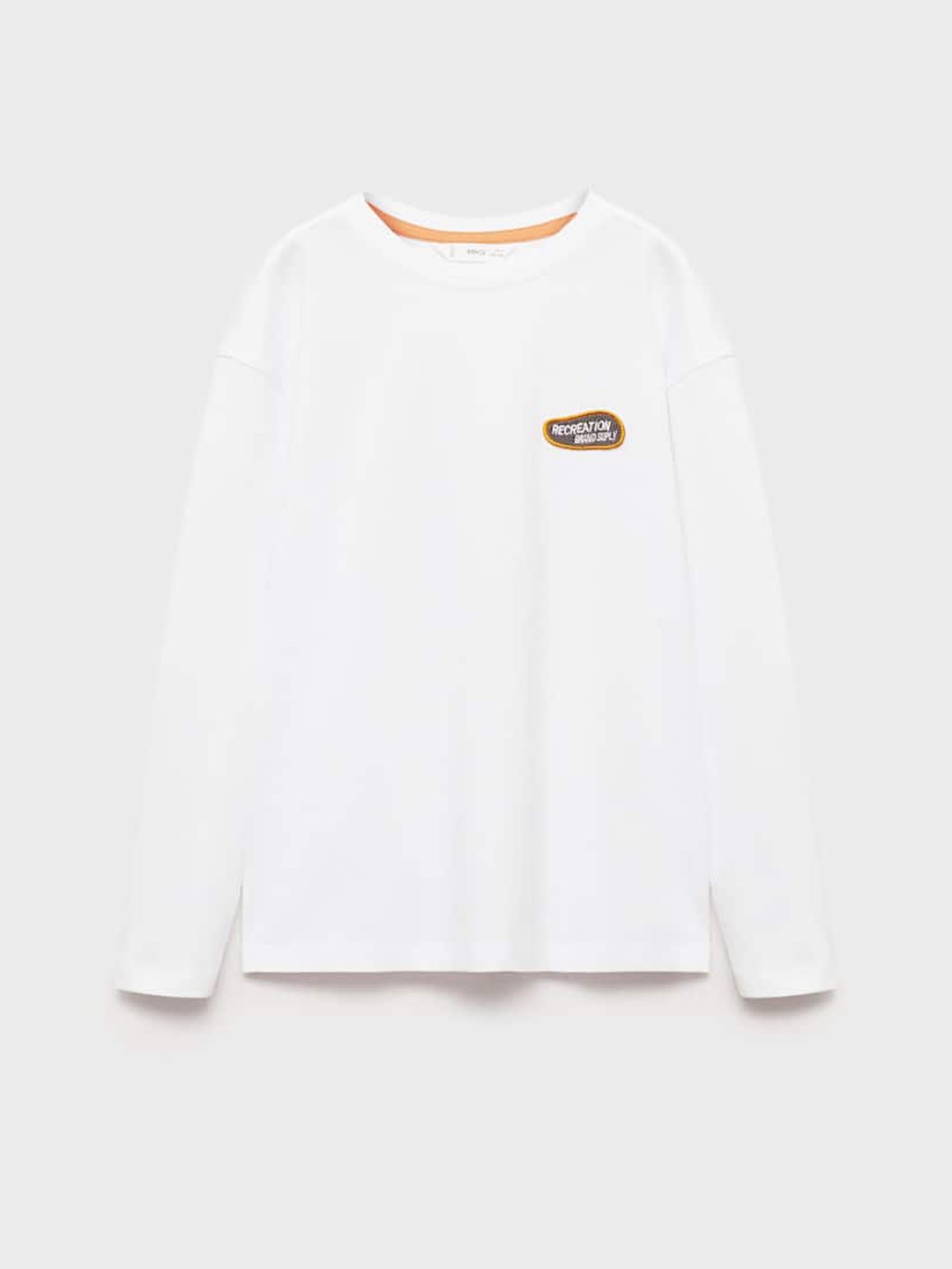 

Mango Kids Boys Printed Pure Cotton T-shirt, White