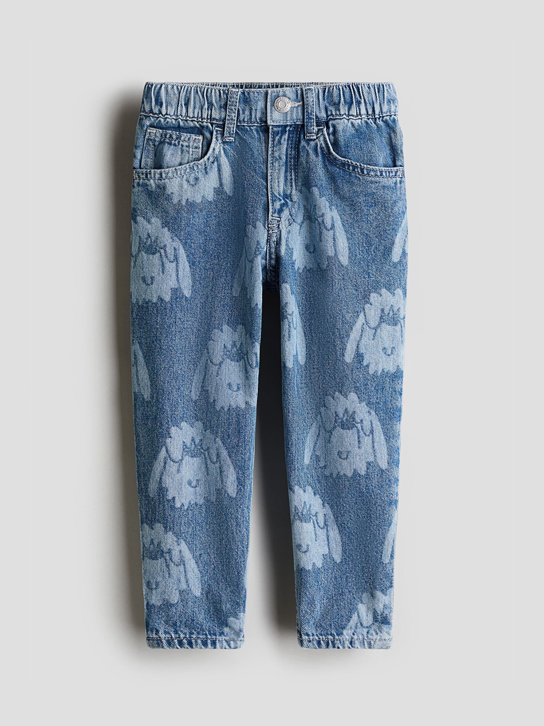 

H&M Loose Fit Tapered Leg Jeans, Blue