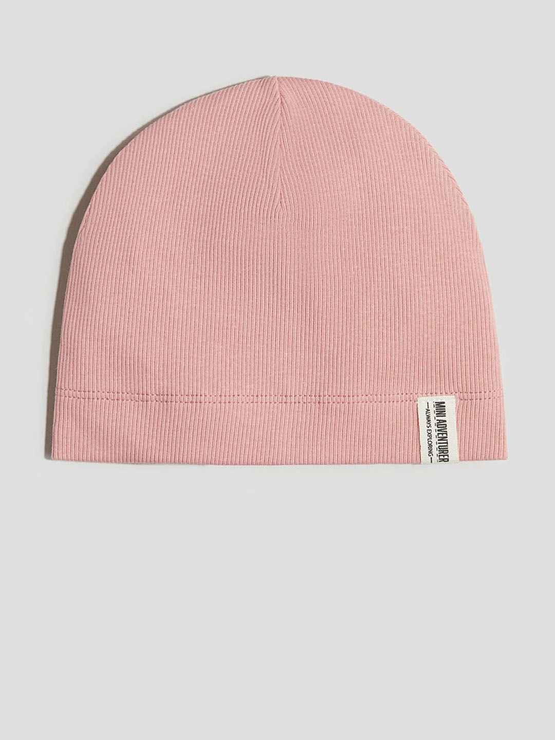 

H&M Ribbed Beanie, Pink