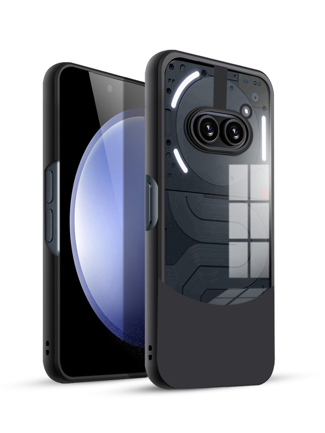 

Karwan Nothing 2A Ultra Hybrid Shockproof Back Case, Black