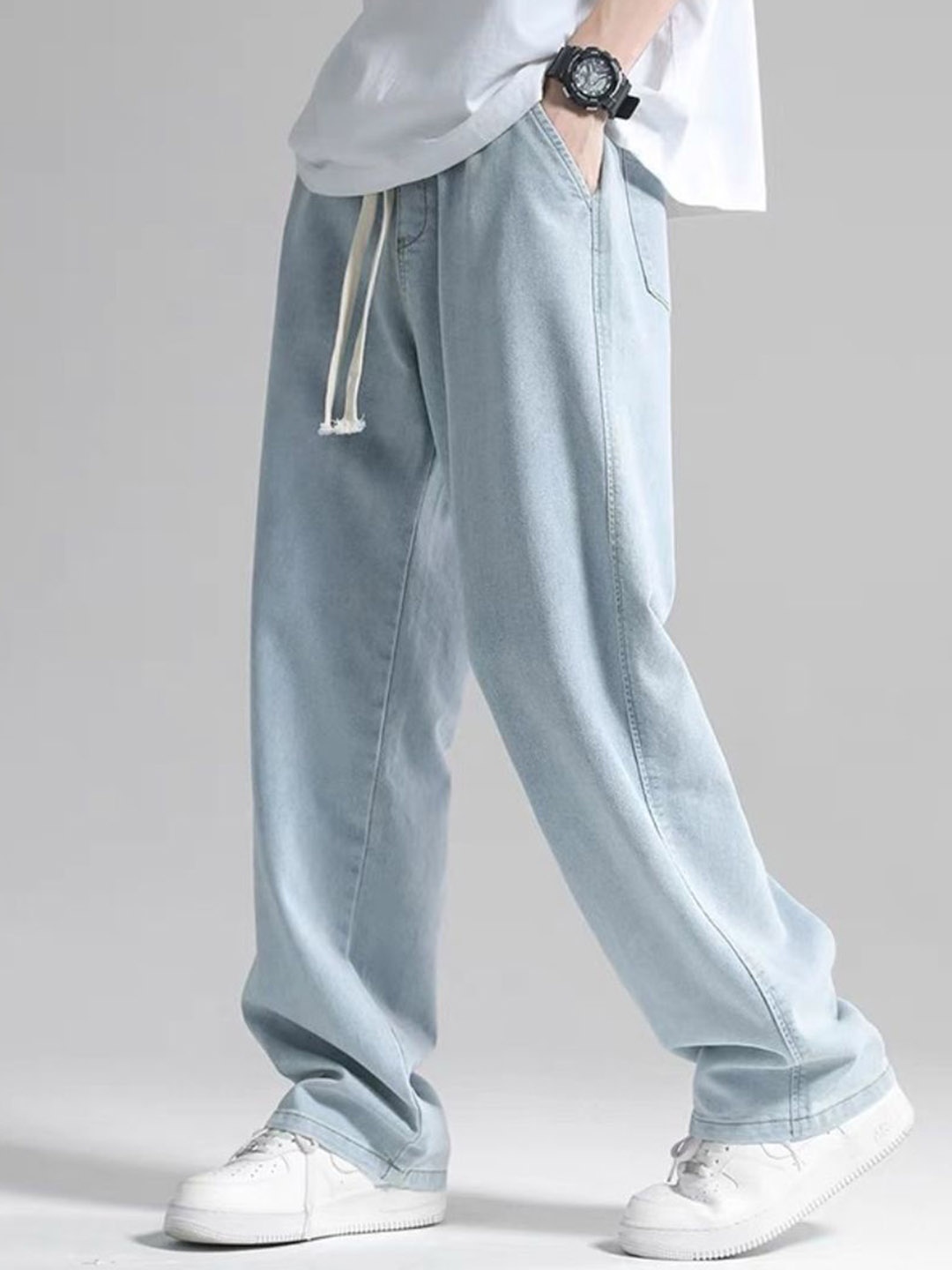 

HERE&NOW Men Jeans, Blue