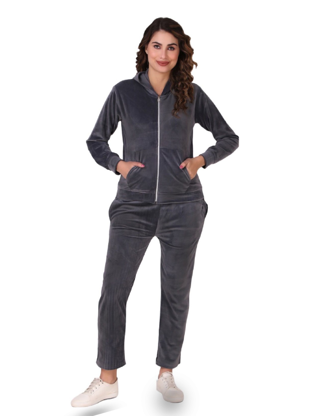 

FNOCKS Sweatshirt & Trousers Co-Ords, Grey