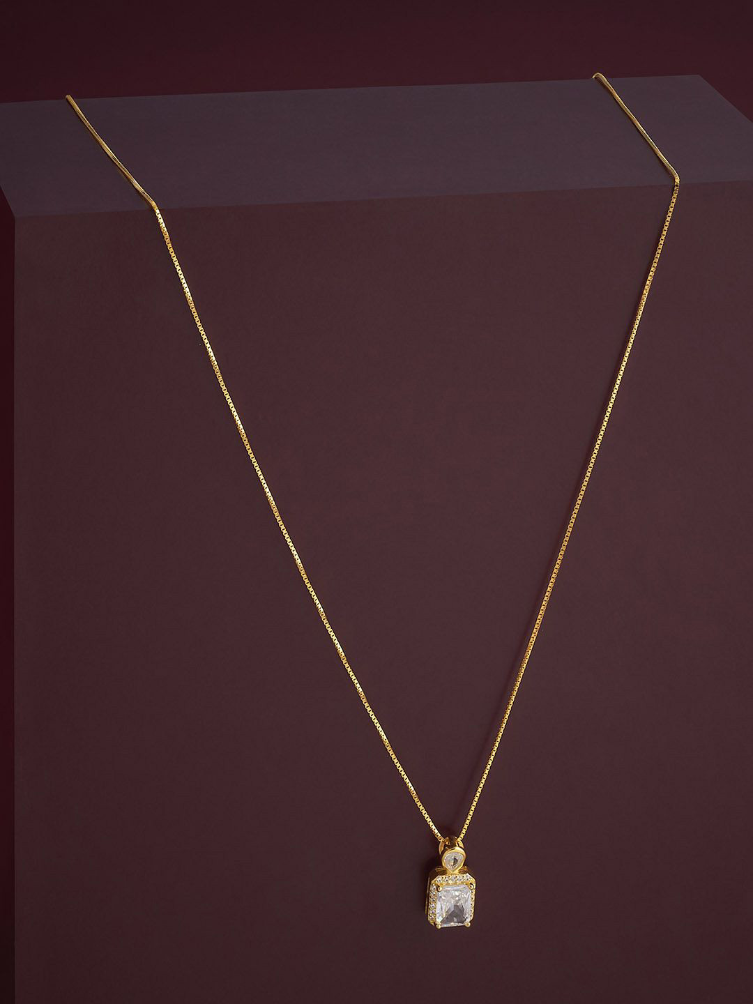 

Kushal's Fashion Jewellery Gold-Plated Contemporary Pendants