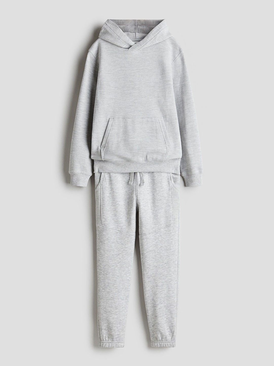 

H&M 2-Piece Cotton Jersey Set, Grey