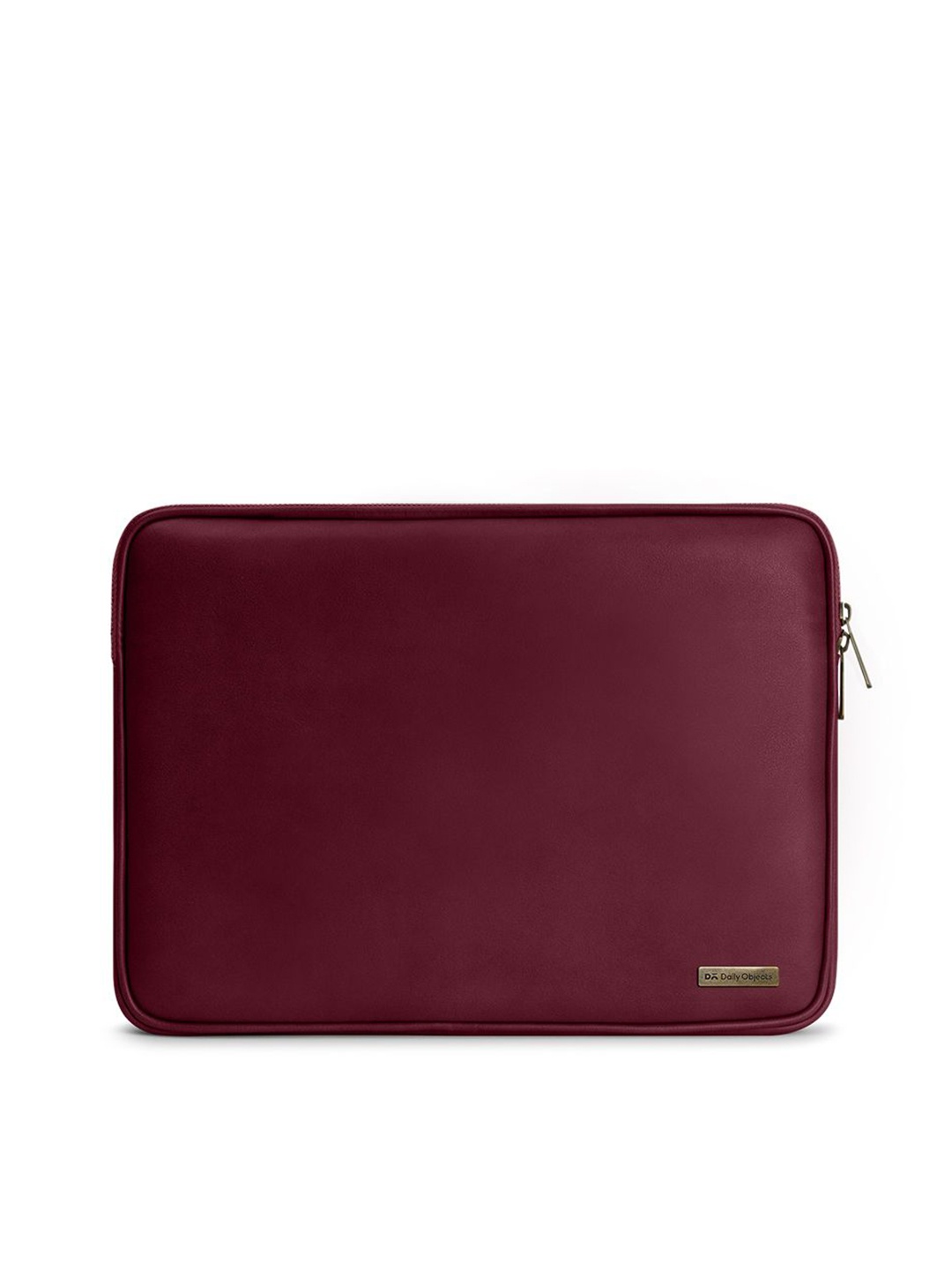 

DailyObjects Unisex PU Laptop Sleeve, Burgundy