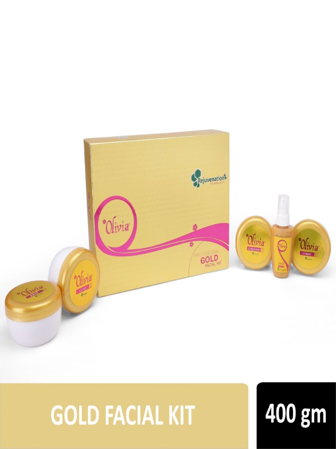 

Olivia Professional Gold Facial Kit - 400 g, Na
