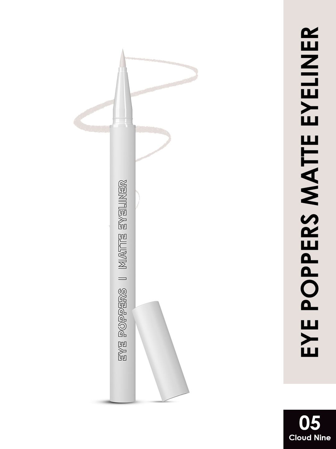 

Glam21 Eye Poppers Matte Eyeliner- Cloud Nine 05, White