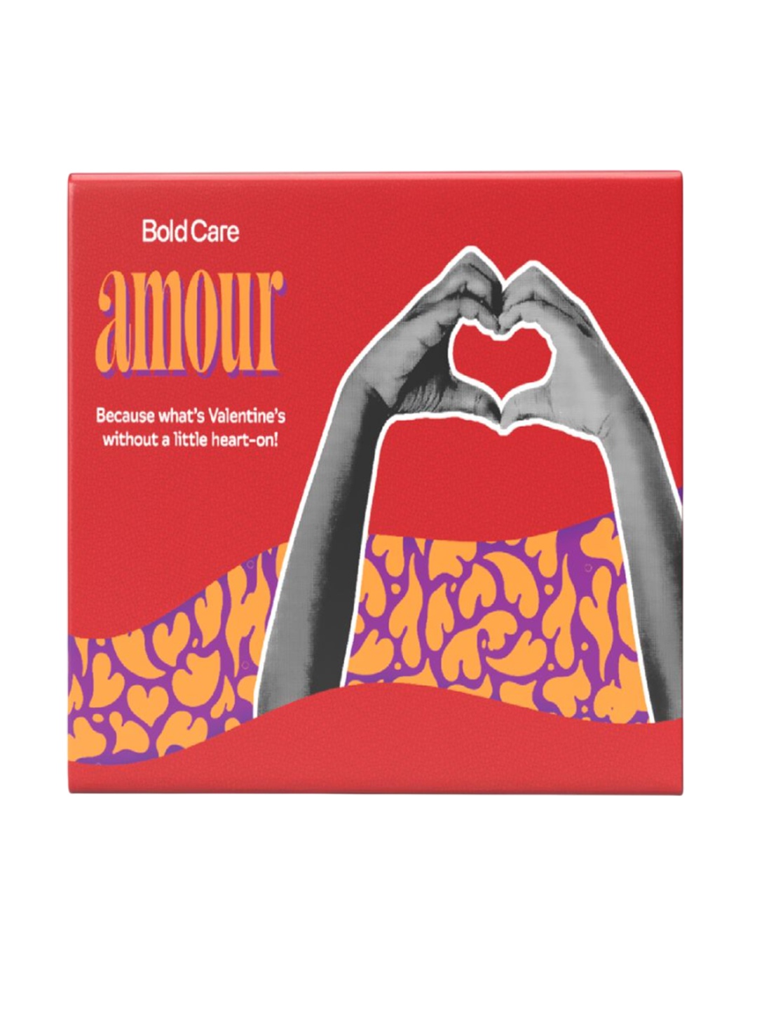 

Bold Care Set Of 7 Accessories Amour Couples Kit For Date Nights, Red
