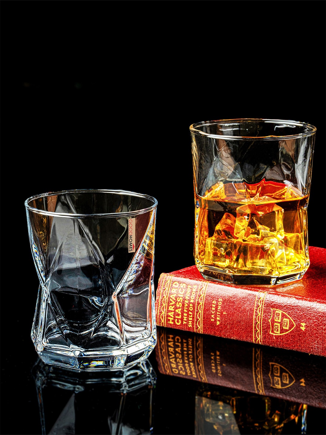 

Glass Whisky Tumbler Set of 6pcs, Transparent