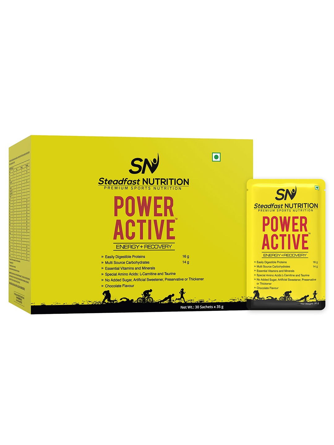 

Steadfast Nutrition Power Active Energy Recovery Nutritional Deficiencies - 1050 g -, Yellow