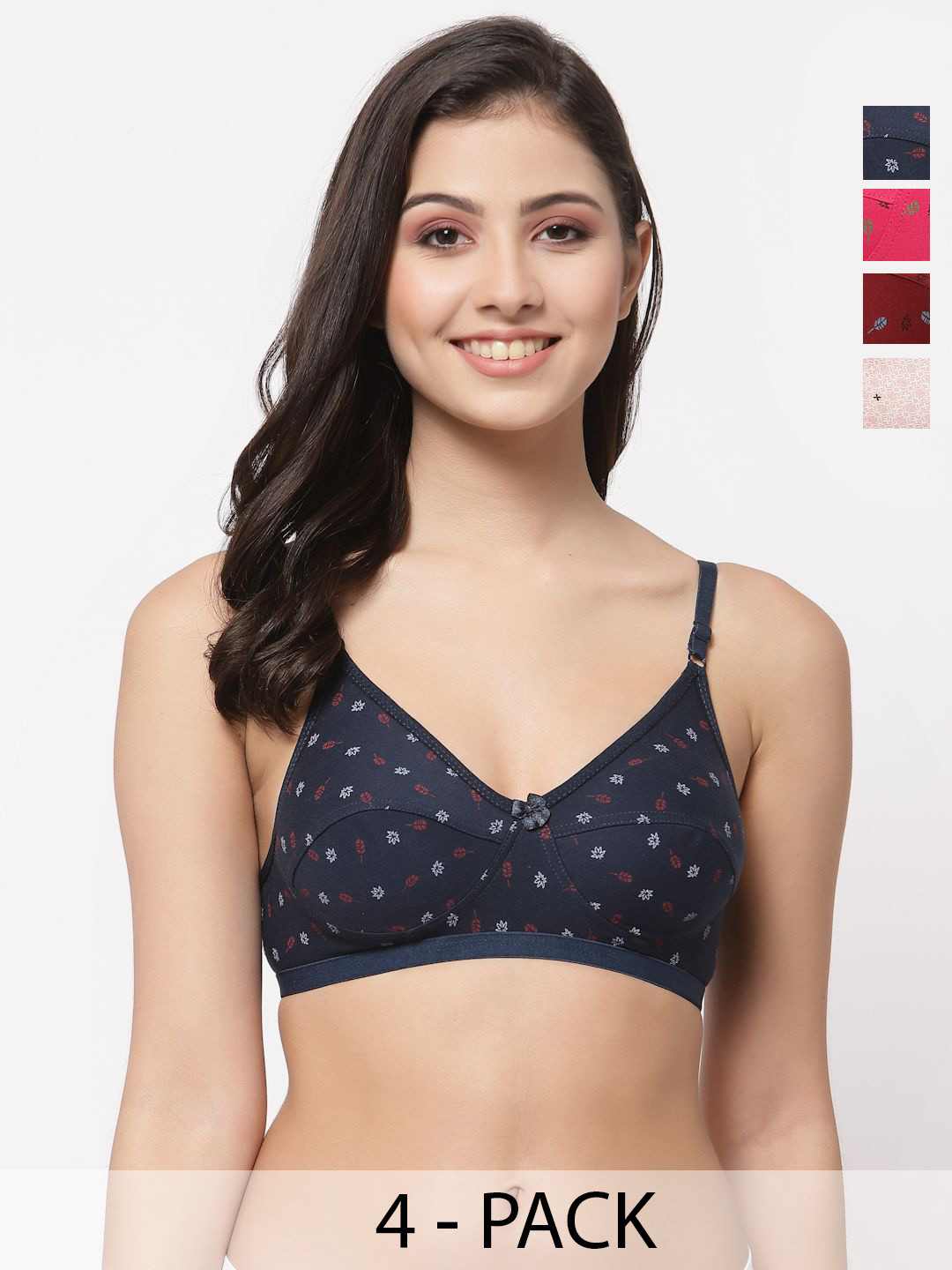 

Docare Floral Bra Full Coverage, Green