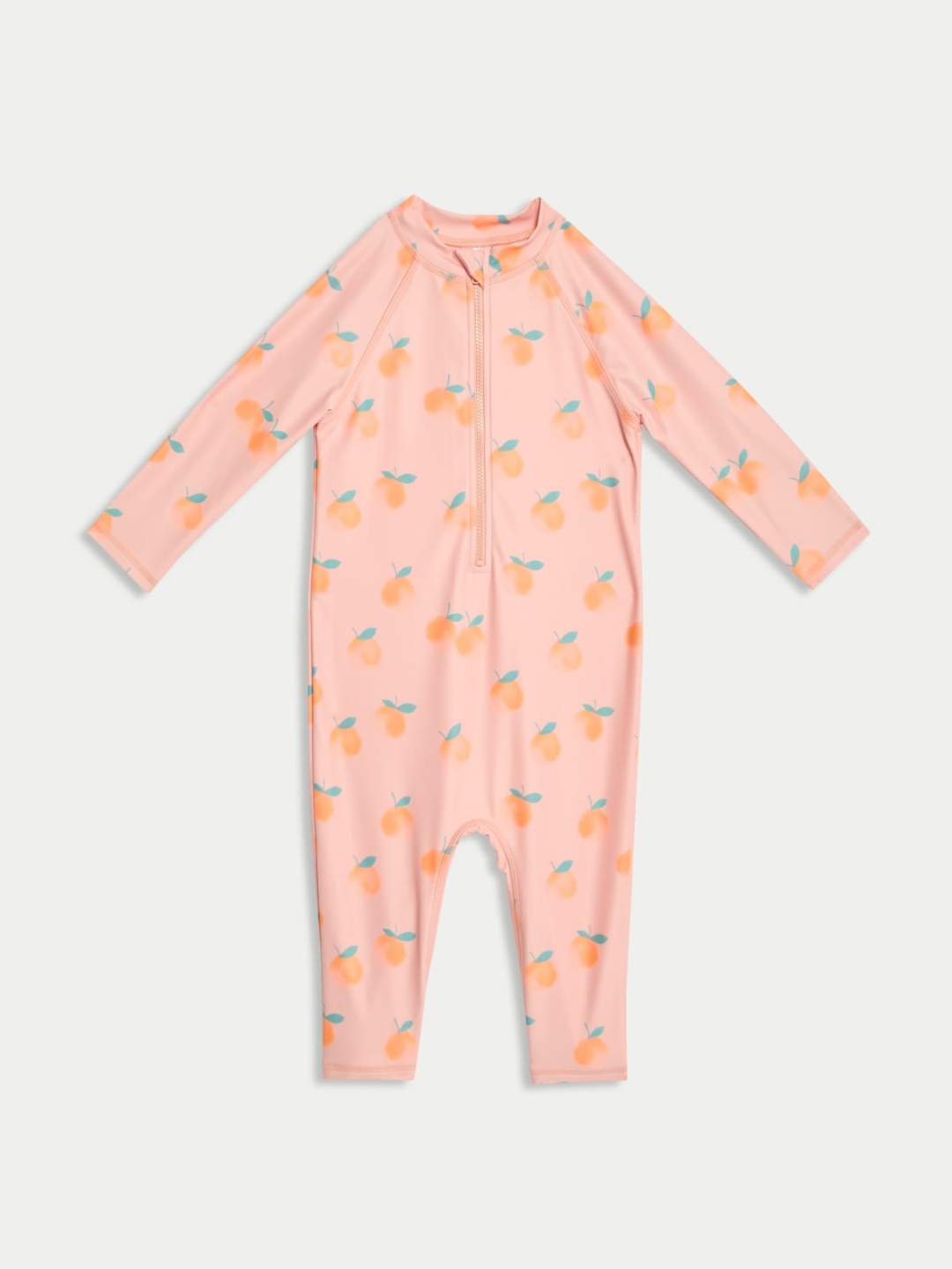 

Marks & Spencer Printed Long Sleeves Legsuits, Orange