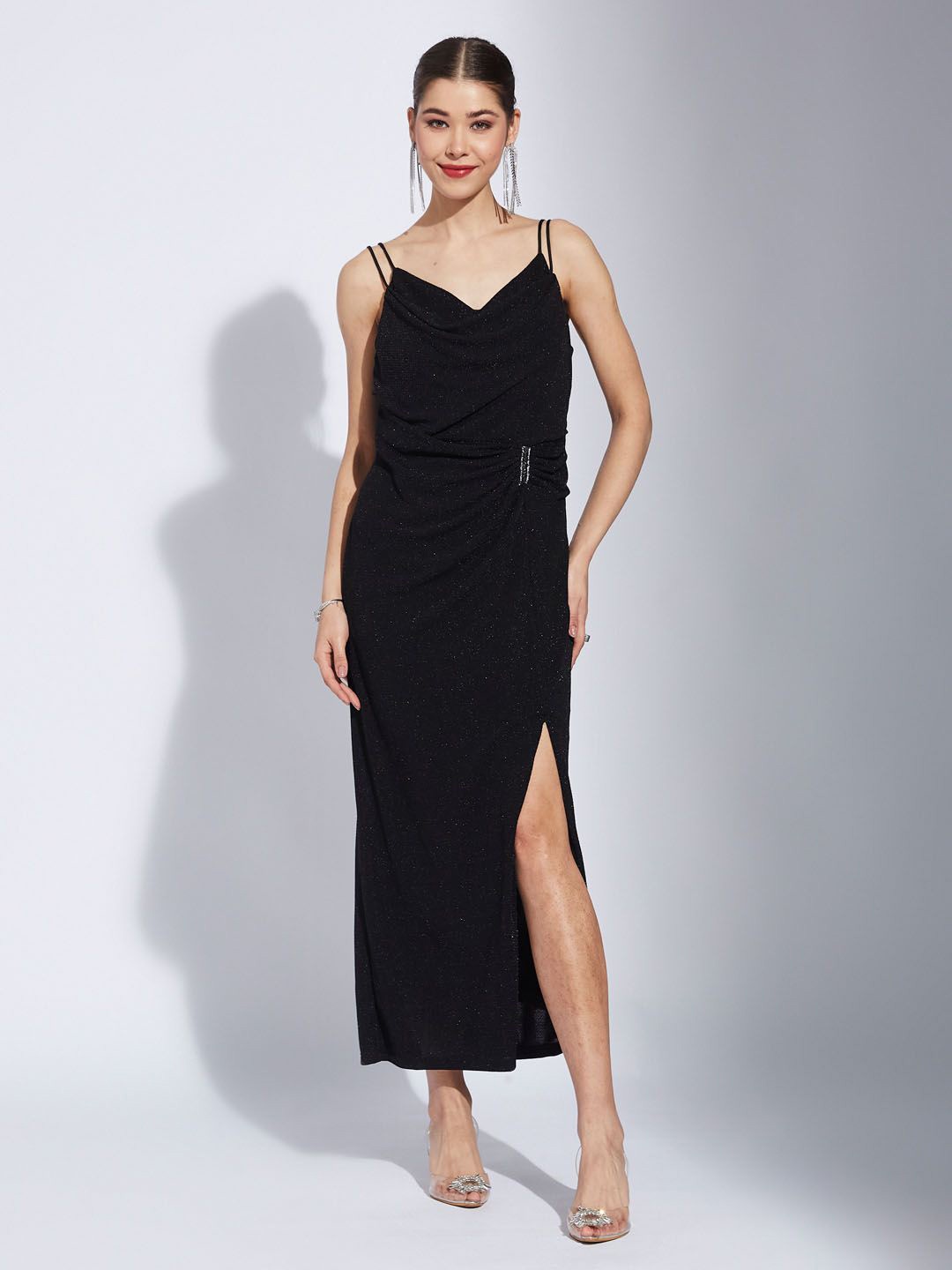 

Latin Quarters Maxi Dress, Black