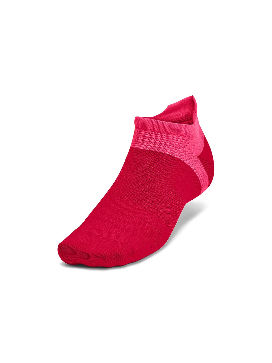 

UNDER ARMOUR Dry Run Lite 3-Pack No Show Tab Socks, Red