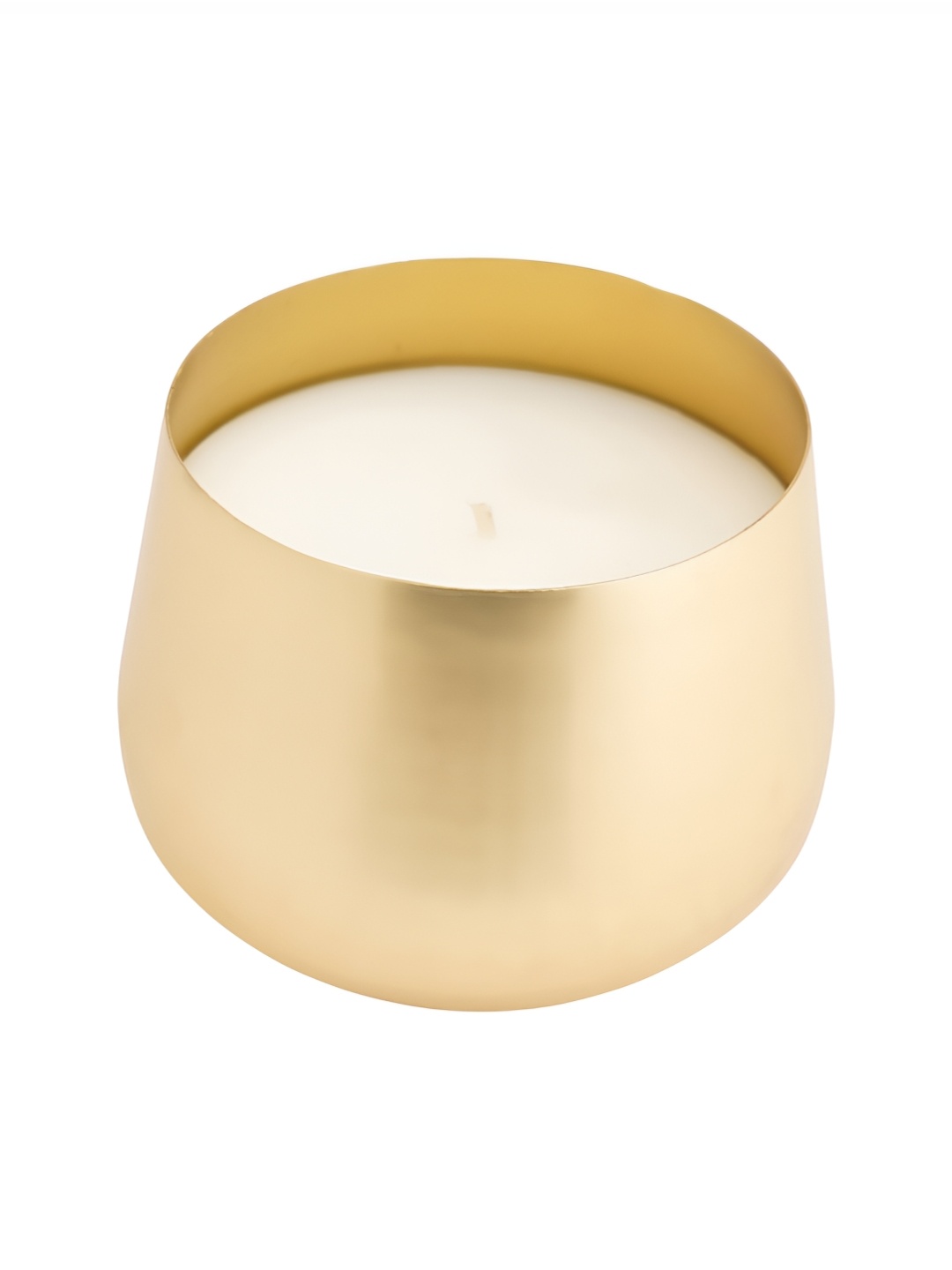 

Aura White & Gold-Toned 1 pieces Jar Candle