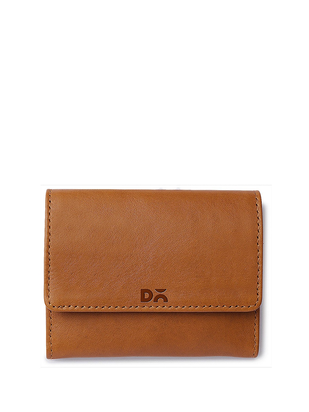 

DailyObjects Unisex Two Fold Wallet, Tan