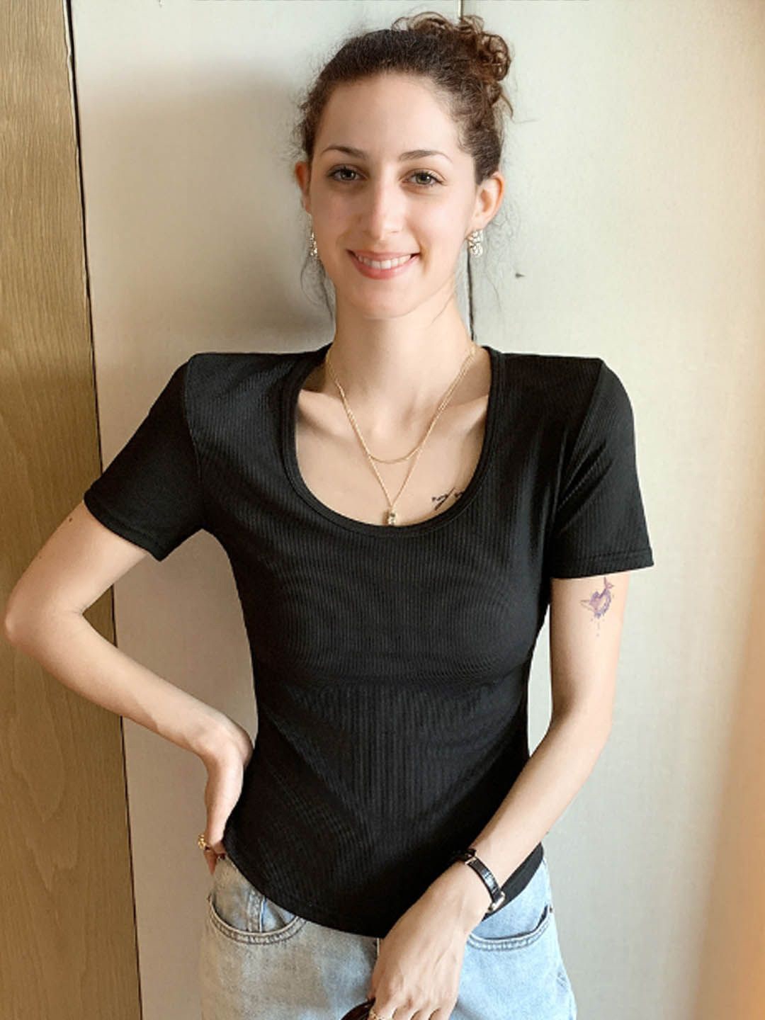 

StyleCast Top, Black