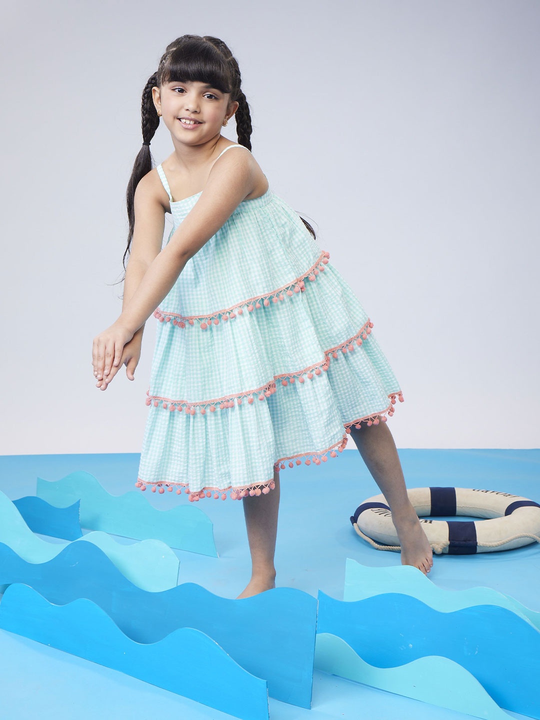 

MASTARANG A-Line Dress, Blue
