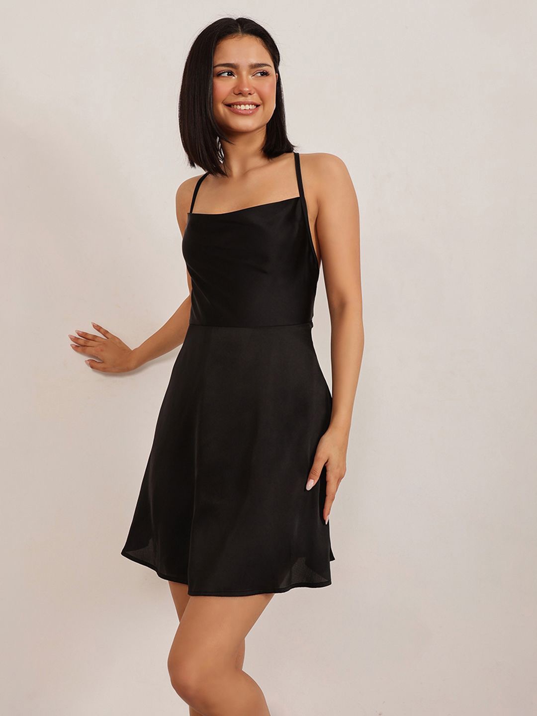 

Clovia Nightdress, Black