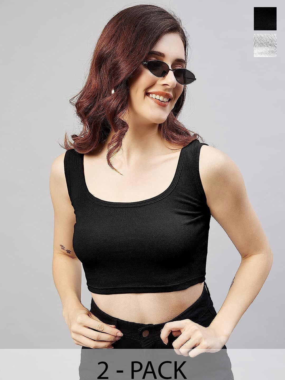 

SRISARAS Tank Top, Black