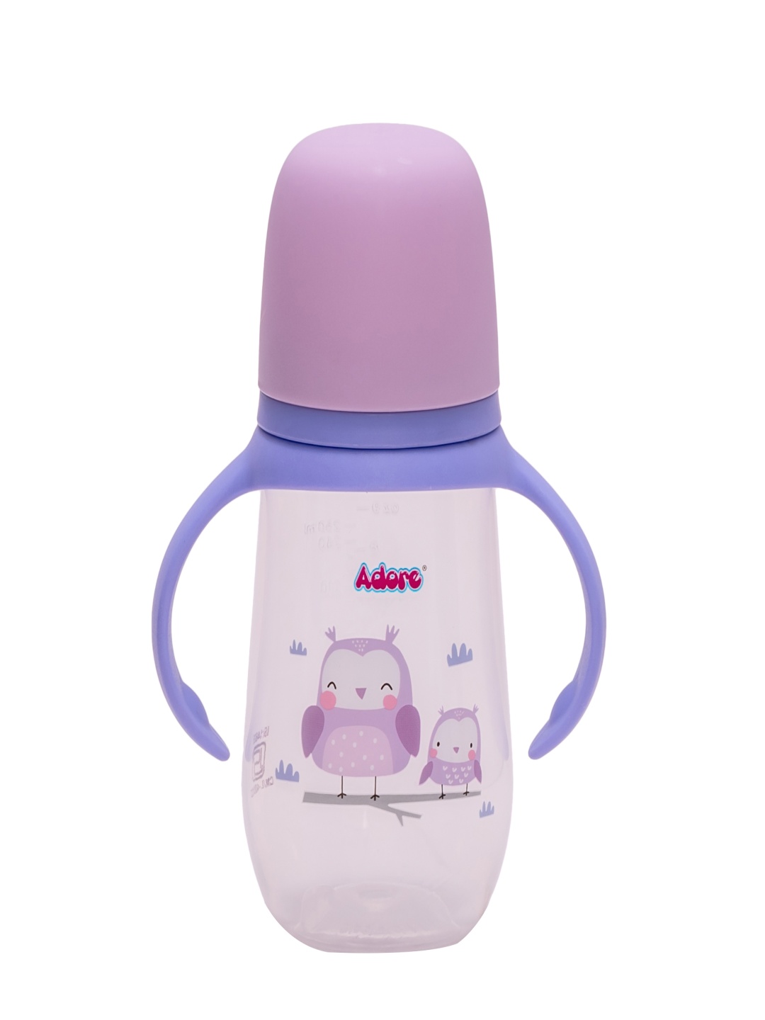 

Adore Kids Printed 4 Stage Wide Neck Feeding Bottle With Twin Handle, White