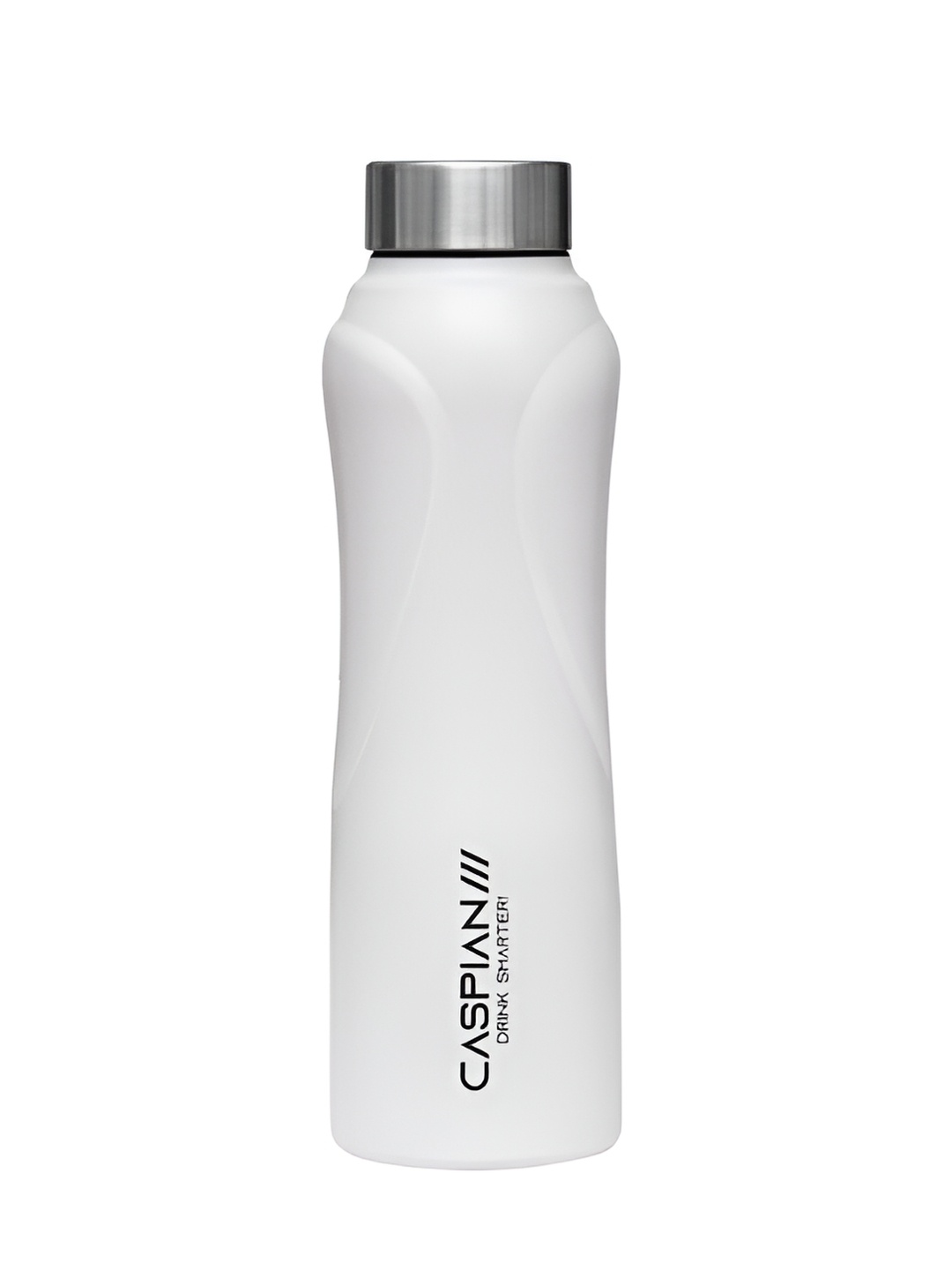 

Caspian White & Grey Single Stainless Steel Printed Single Wall Vacuum Water Bottle 1000ml