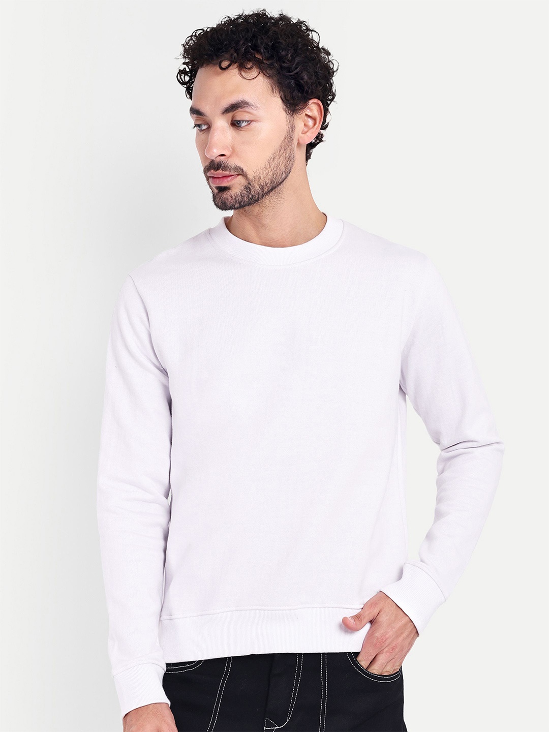 

House of Mool Men Sweatshirt, White