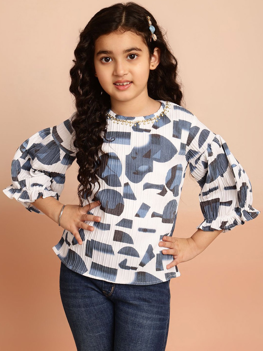 

Ishti Embellished Studded Top, Multi