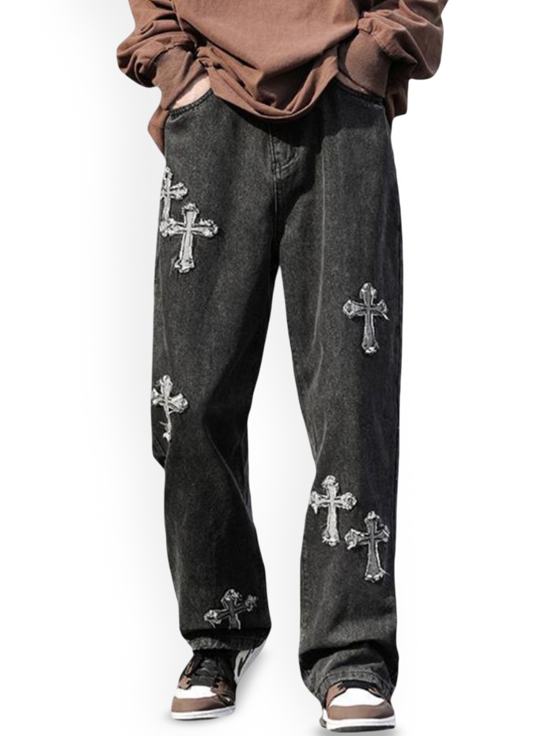

HERE&NOW Men Jeans, Charcoal
