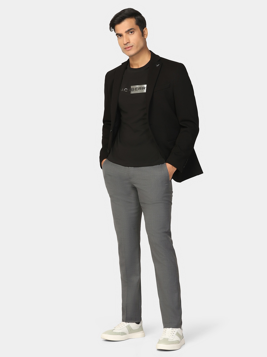 

Blackberrys Single Breasted Blazer, Black