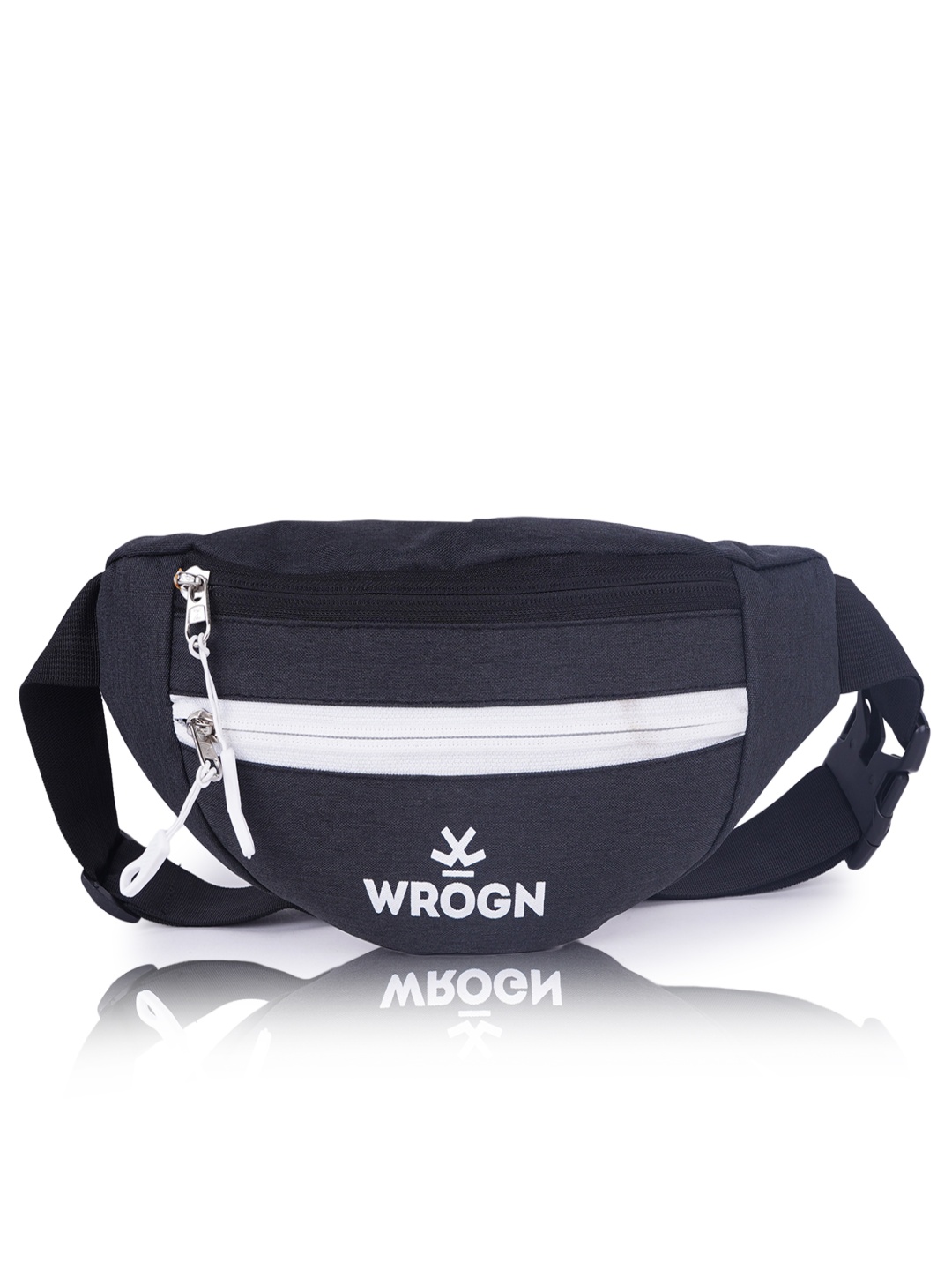 

WROGN Glide Waist Bag, Black