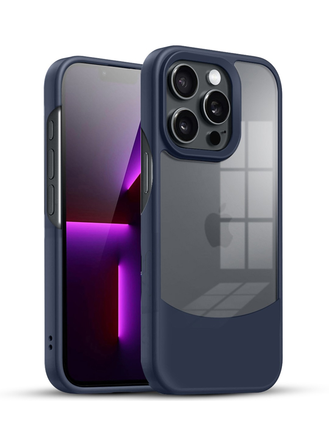 

Karwan iPhone 12 Pro Max Ultra Hybrid Shockproof Back Case, Blue