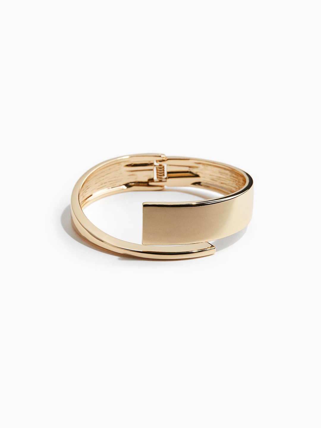 

H&M Hinged Cuff Bracelet, Gold