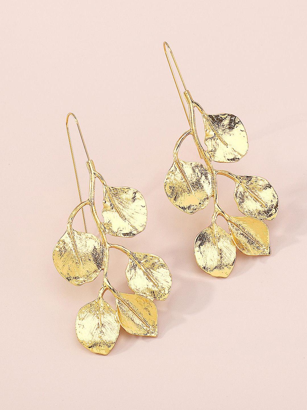 

Just Lil Things Contemporary Drop Earrings, Gold