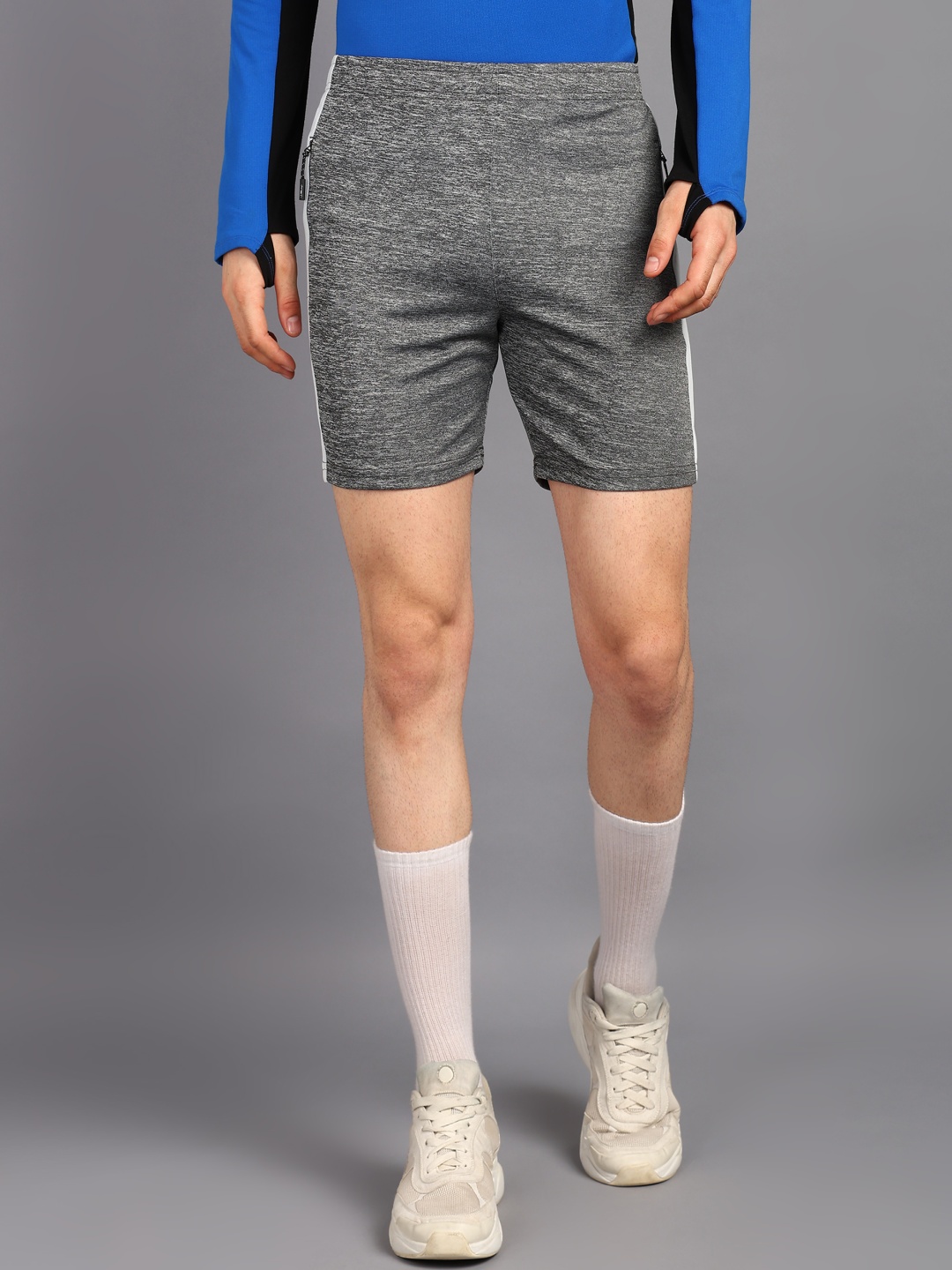 

Moda Rapido Men Slim Fit Training or Gym Sports Shorts, Grey